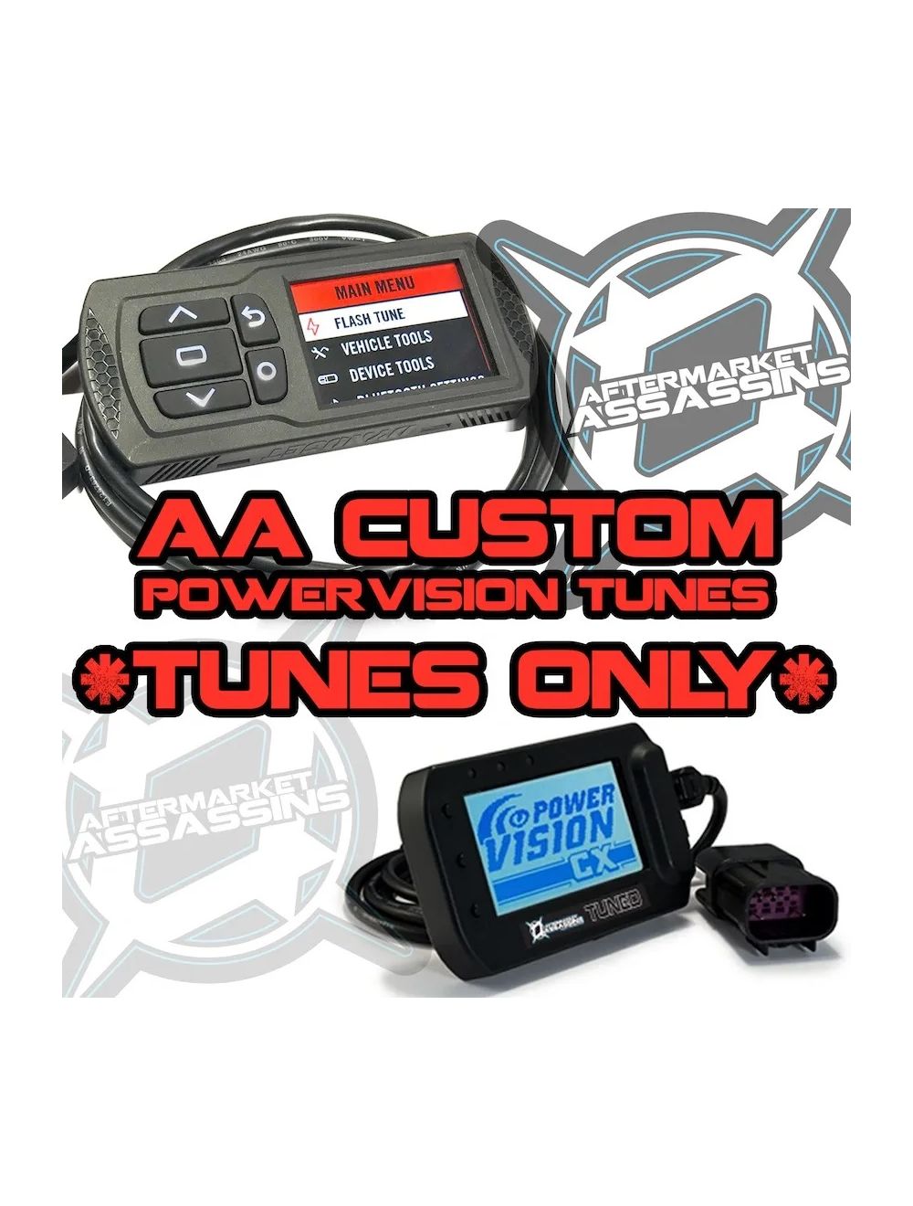 2016 RZR XP Turbo AA Custom Tunes for Powervision CX, 3 & 4 with BIG INJECTORS