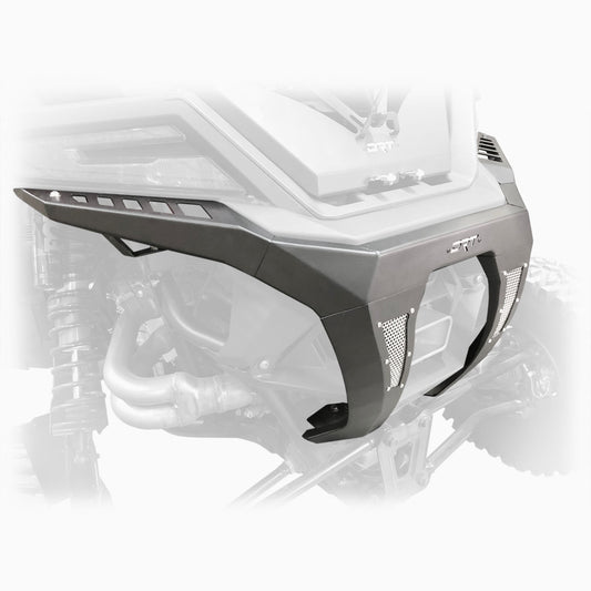 DRT Motorsports Polaris Pro R 2022+ Rear Bumper - Black