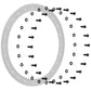 M8x25mm Zinc Kit - Valor Offroad