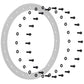 M8x25mm Zinc Kit - Valor Offroad