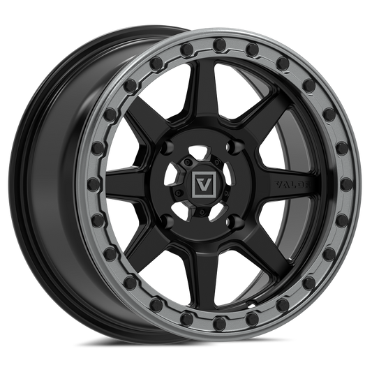V13 Satin Black UTV Beadlock - Valor Offroad