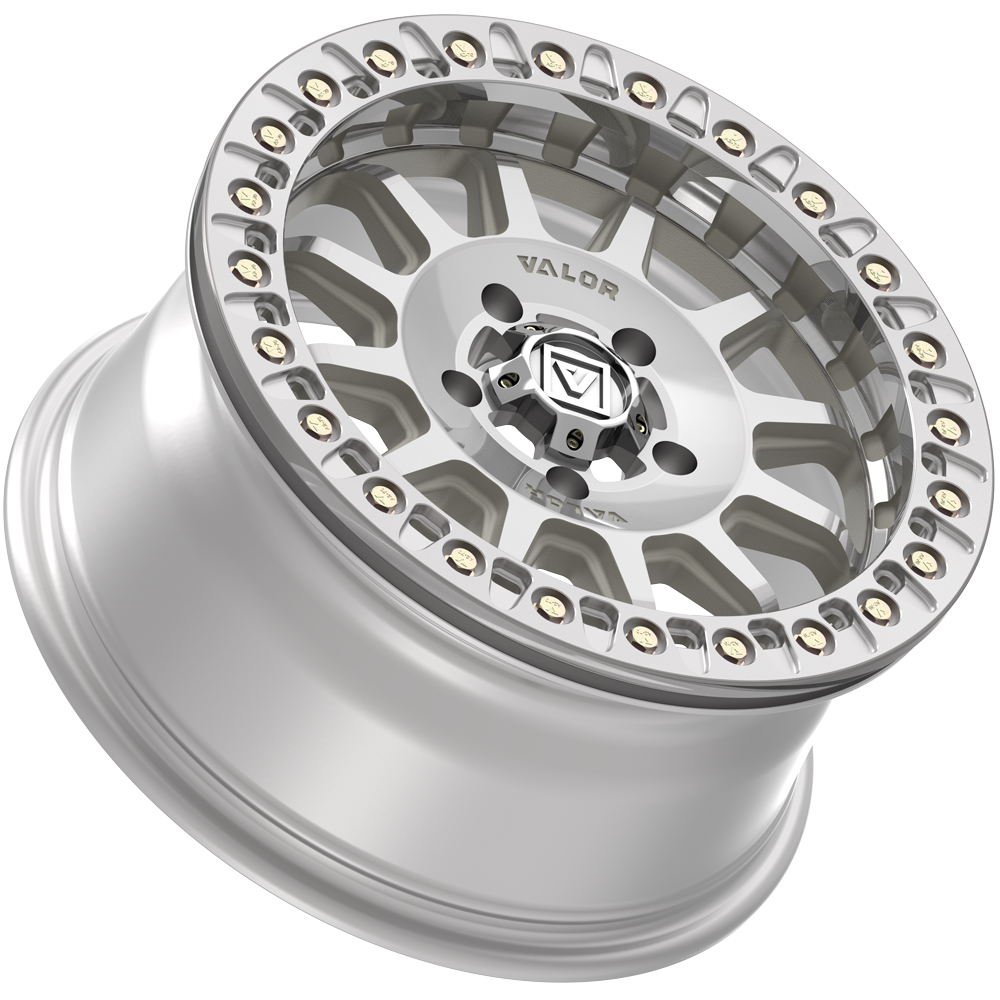 V09 Raw Machined UTV Beadlock - Valor Offroad