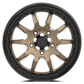 V15 Beadlock UTV Wheel in Satin Bronze - Valor Offroad