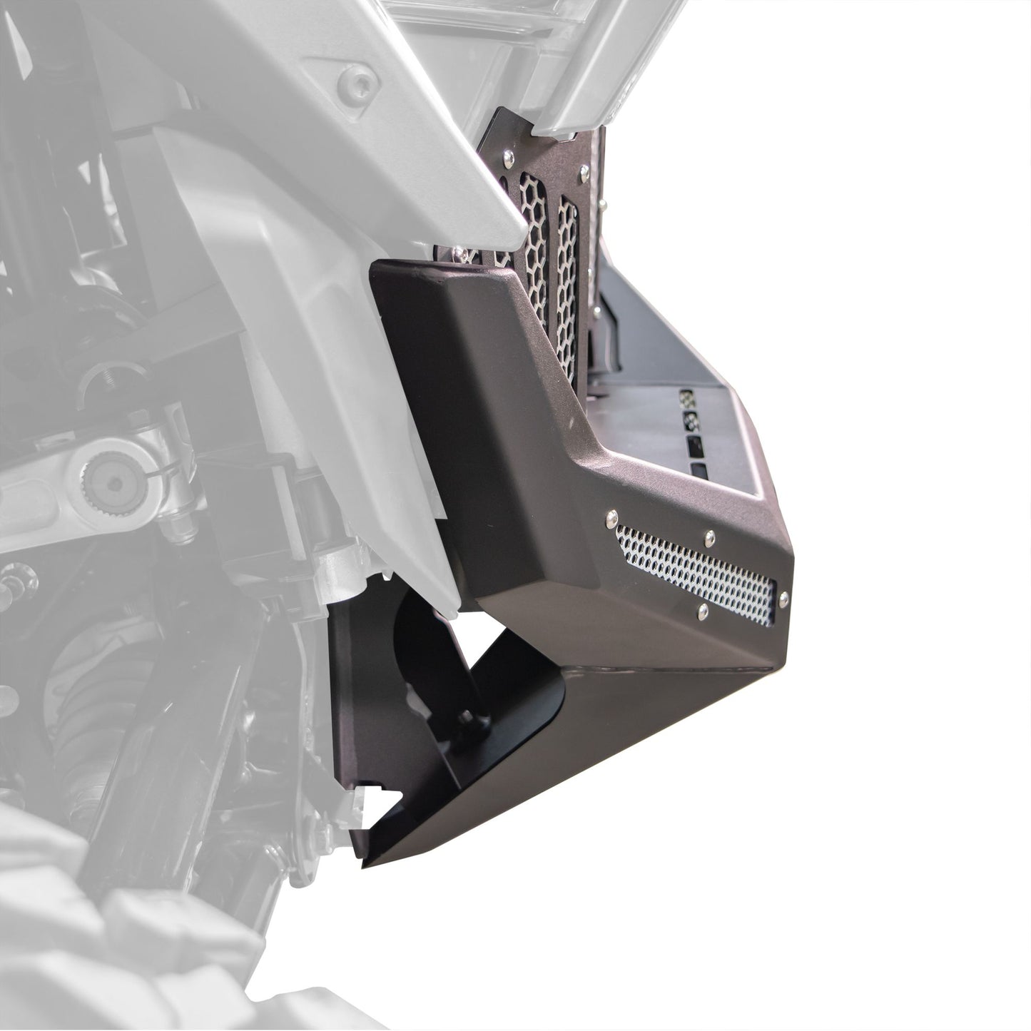 DRT Motorsports Polaris Pro R / Turbo R 2022-2024 Front Winch Bumper - Black