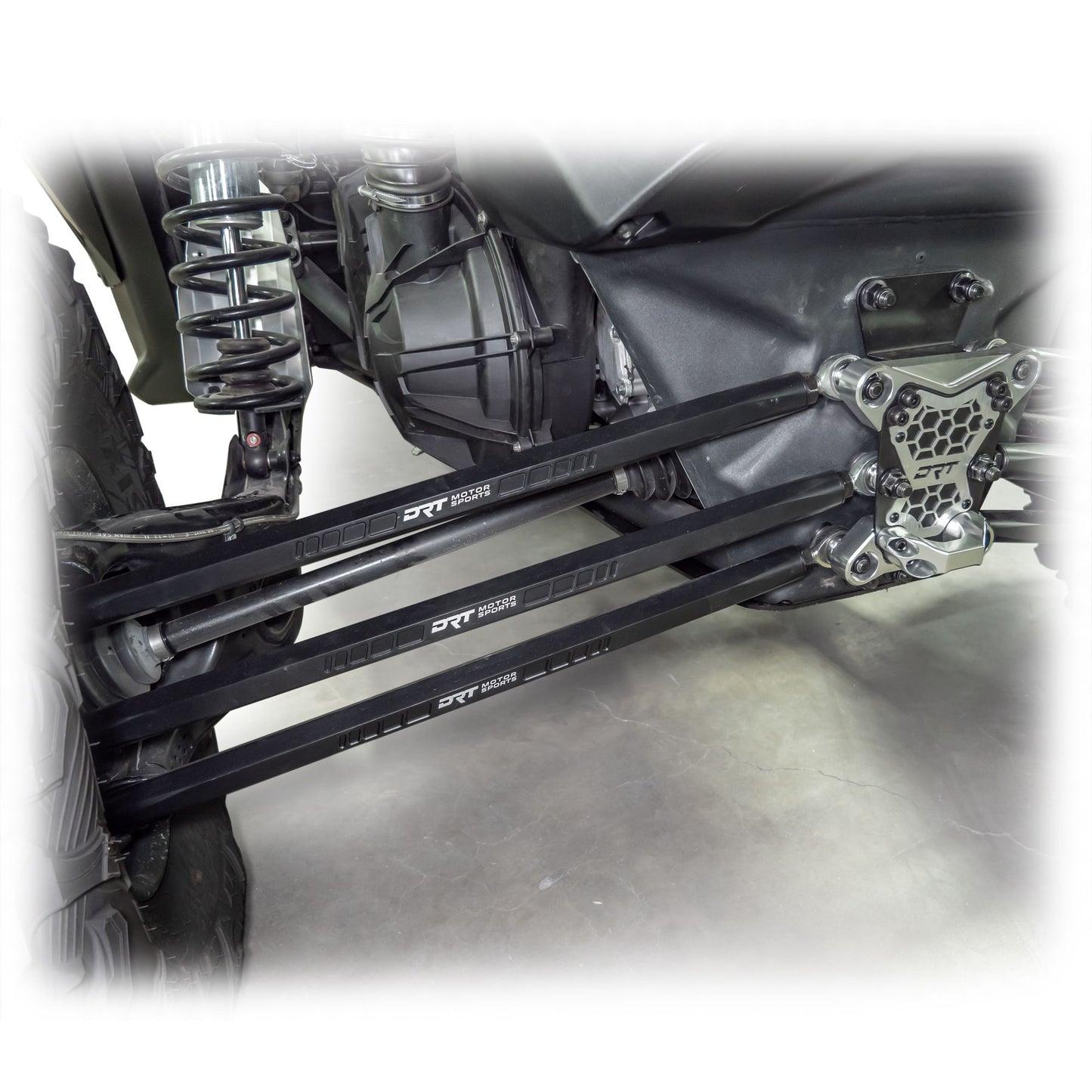 DRT Motorsports Billet Aluminum Hex Bar Radius Rod Kit Can Am X3 - 72"