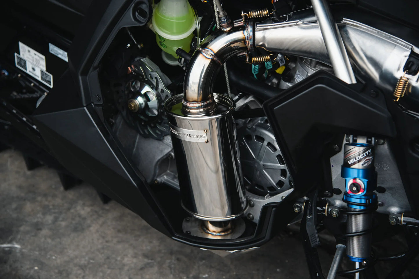 Polaris 9R Exhaust