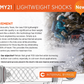 Fox 1.5 Zero QS3R SKI Coil Shocks - Arctic Cat Catalyst (Mountain)