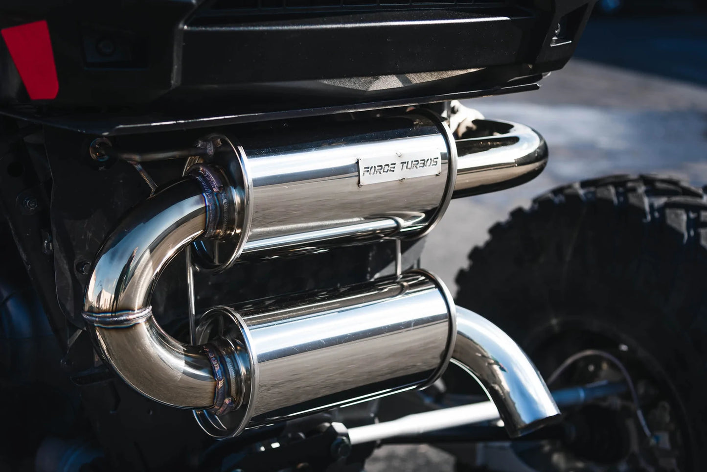 Polaris RZR Trail Exhaust