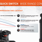 Fox 1.5 Zero QS3R SKID Coil Shocks - Arctic Cat/Yamaha (Ascender Monorail)